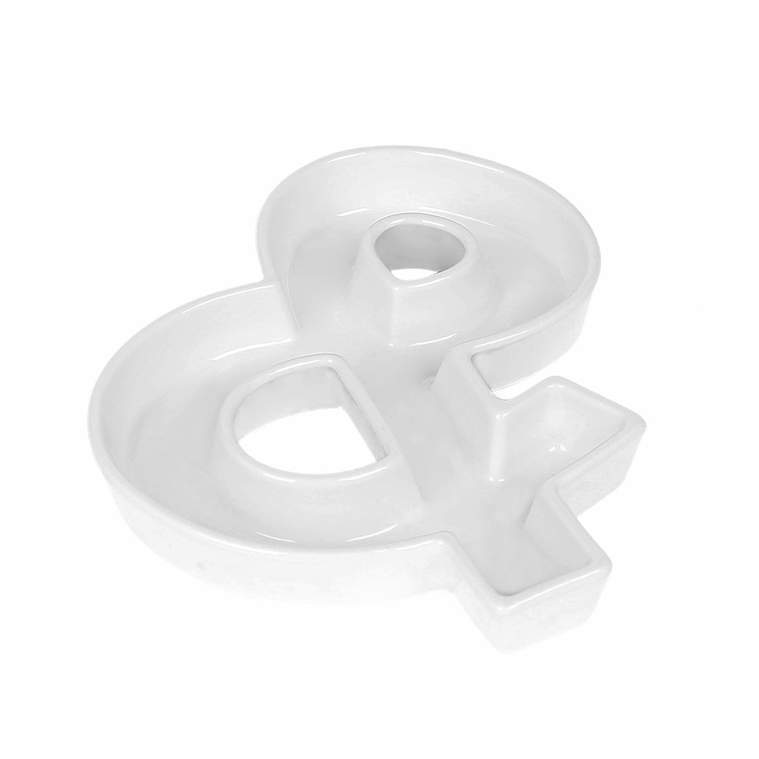 Coffeezone Ceramic Letter Dish & Plates for