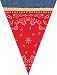 Creative Converting 297492 Banner, One size, Bandanarama primary