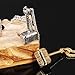 OSTAN Men's Necklace Thor Hammer Stainless Steel Necklace For Men and Women Hammer Pendant Necklace 24 Inch Chain