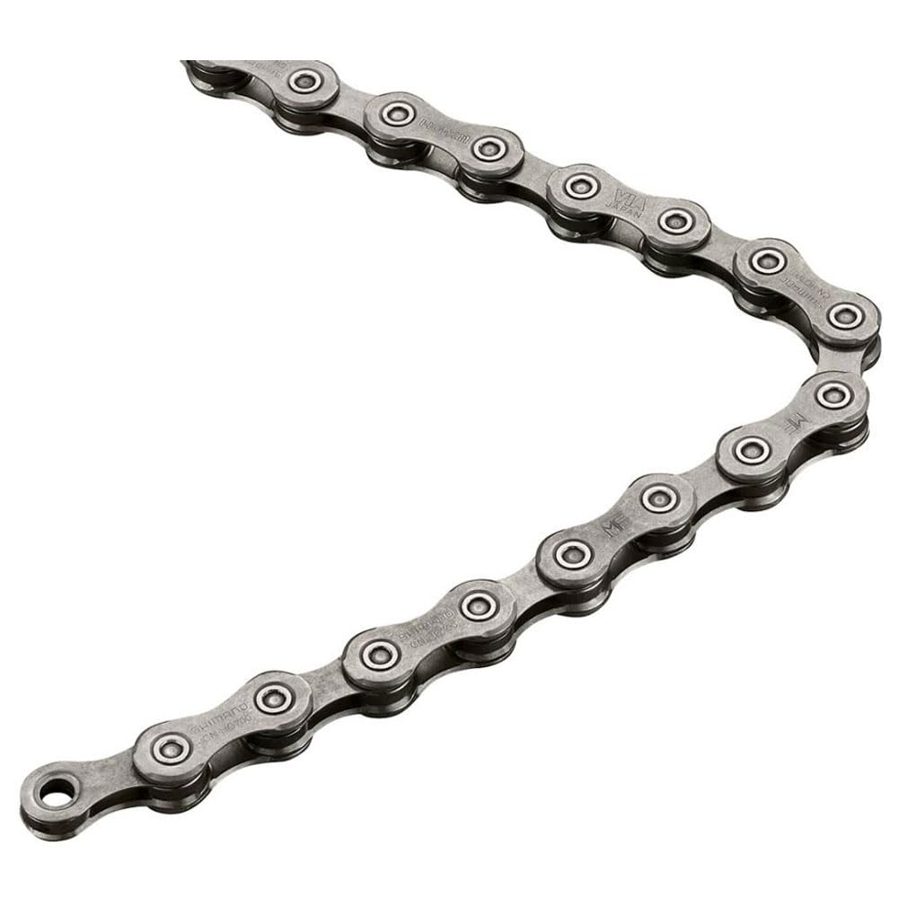 Shimano Unisex - adult chain CN-HG701 11-speed bicycle chain, grey, one size