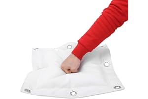 Empty Sand Bag Wall Mounted Canvas Punch Bag with Zipper for Martial Art Muay Thai Kung Fu Makiwara