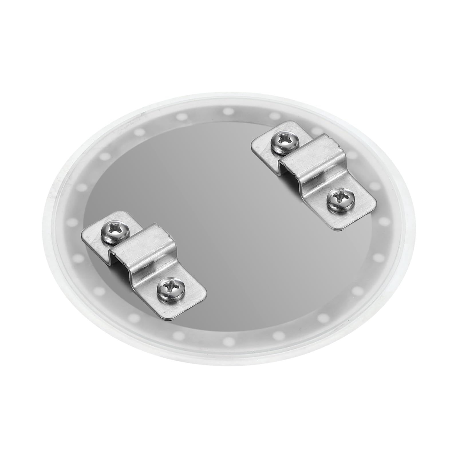 PATIKIL 4" Duct Damper Flap, 304 Stainless Steel HVAC Manual Volume Dampers Airflow Backdraft Damper Control for HVAC Air Balancing System