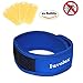 Mosquito Repellent Bracelet - Natural Insect Repeller Deet Free Effectively Repels Insects and Mosquitoes - Travel Pest Control Repeller for Kids,Adults - 60 Day Protection with 4 Plant Refills Blue