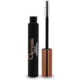 Osmosis Amplify Mascara, Volumizing &amp; Lengthening, Clump-Free Black | 97% Naturally Derived, Plant-Based Waxes &amp; Pullulan, Biotinoyl Tripeptide-1 &amp; Panthenol, Precision Silicone Brush