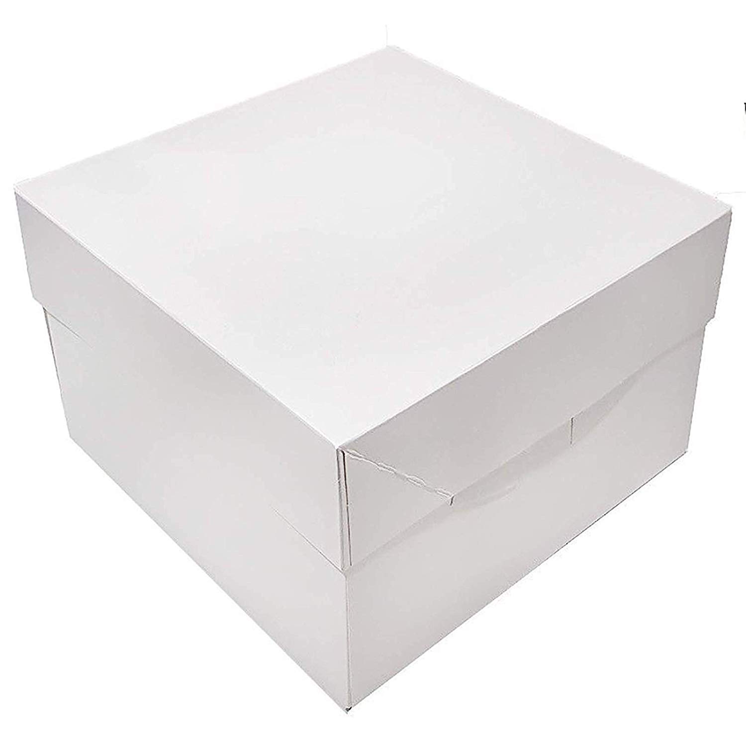 White Cake Boxes - 12'' Square (304mm sq.) (Pack of 20)