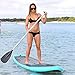 Aqua Marina BT-88882P Vapor Inflatable Stand-up Paddle Board with Sports AC-80322 iSUP Paddle