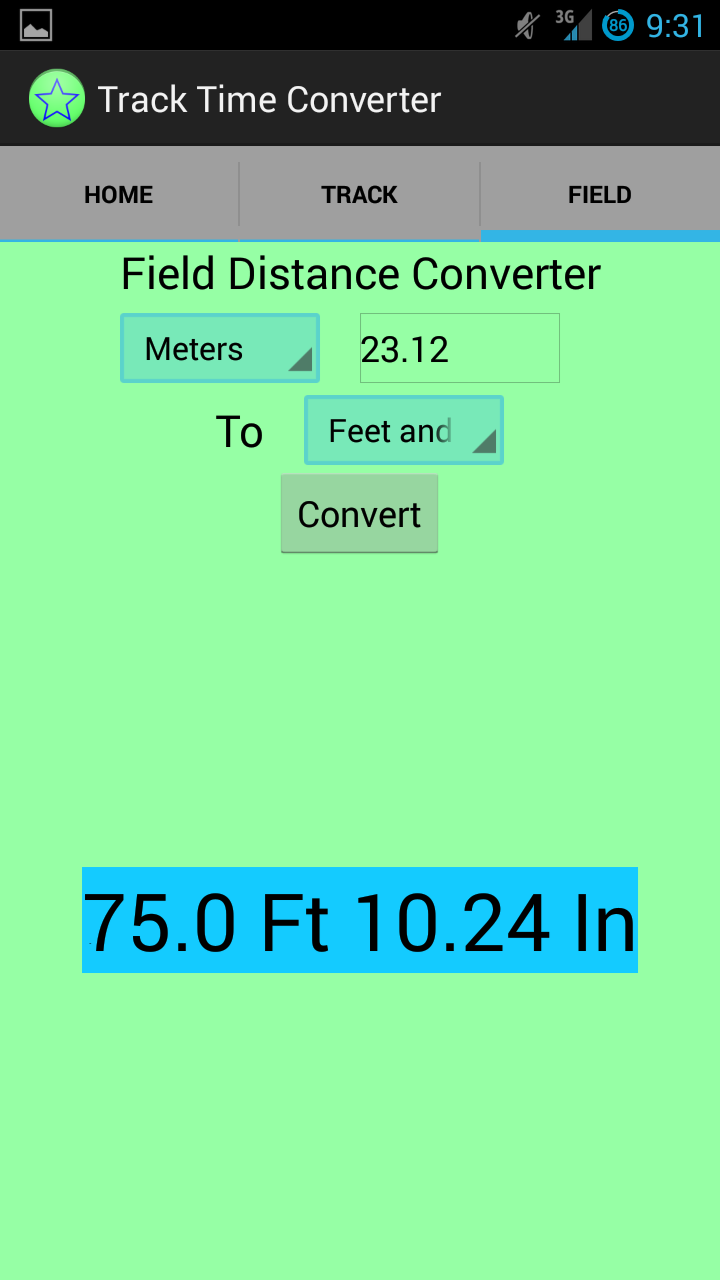 Amazon.com: Track and Field Time Converter: Appstore for Android