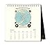 Cavallini Papers & Co 2018 Celestial Desk Calendar