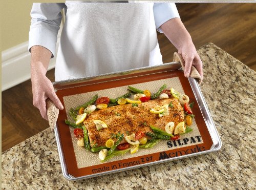 Sasa Demarle AE620420-12 Silpat Non-Stick Baking Mat, 16.5 by 24.5-Inch