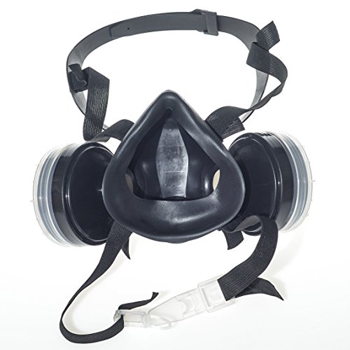 CKLT Dual Cartridge Anti-Dust Industrial Spray Paint Polishing Pesticide Chemical Gas mask Respirator - Thumbnail 5