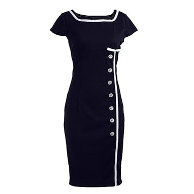 nautical cocktail dress