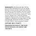 Quest Nutrition Protein Cookie (Gingerbread). Low Carb Meal Replacement with 15g+ Protein. High Fiber, Soy-Free, Gluten Free. (12 COUNT)