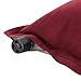 SEMOO Camping Pillow/Self Inflating Air Pillow, Compressible for Camping, Travel and Backpacking (Red)
