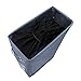 Chrislley Slim Rolling Laundry Hamper with Wheels Narrow Laundry Hamper Dirty Laundry Hamper Basket Thin Laundry Cart Tall Laundry Organizer（Slim 22