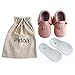 Pidoli Baby Moccasins Leather Infant/Toddlers For Boys and Girls Shoes