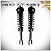 WIN-2X New 4pcs Front+Rear Right & Left Side Quick Complete Suspension Shock Struts & Coil Springs Assembly Fit 96-00 Civi 97-00 Acura EL