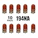 Auto Supplies Direct ASD 194NA - (Box of Ten) 194 Amber Bulbs primary