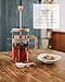 Ritual French Coffee Press (New 2019 Version), Bamboo Wood, Borosilicate Glass, and Copper Color Frame, Coffee Maker with Bonus Filter 36oz/1000ml