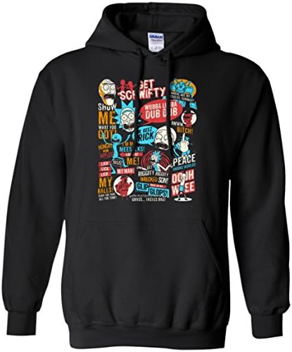 Ricks Mor-ty - WUB A LUB A DUB DUB Men Pullover Hoodie