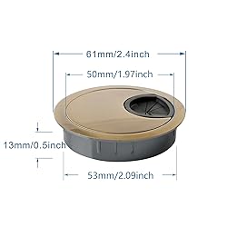 aoozleny Desk Grommet for Wire Organizer,PC