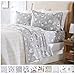 Home Fashion Designs Flannel Sheet Set Queen Winter Bed Sheets Flannel Sheets 4 Piece Set Polar Bears 100% Turkish Cotton