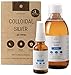 Highest Purity Colloidal Silver 40 PPM ● Superior Concentration, Smaller Particles, Better Results ● Premium All Natural Antibacterial, Antifungal & Antivirus ● Institut Katharos ®