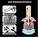 HiVehicle H8H9H11 Led Headlight Bulbs - 72W 7600LM Conversion Kits 6000K -Waterproof-Extremely Bright-Instant Start-C6 Led Bulb Replacement for Halogen,2pcs Set