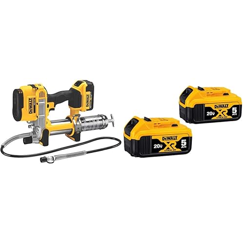DEWALT 20V MAX Grease Gun Kit, Cordless (DCGG571M1) DEWALT 20V