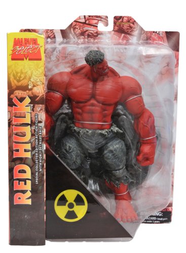 Marvel select: online exclusive  red  hulk action figure