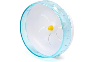 KHEARPSL Hamster Saucer 8.3" Silent Hamster Exercise Wheels Silent Spinner Running Wheels for Small Animal Pet Hamster Chinchillas Gerbils and Mice