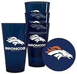 NFL Plastic Pint Glass Sets