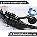 Eleganlife Sunglass Headphones Bluetooth Sunglasses Wireless Bluetooth Headsets V4.1 Stereo Handfree Bluetooth Headphones Foldable Polarized Lenses UV Protection Outdoor Sports Cycling Sunglasses