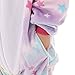 BLIFECOS BELIFECOS Flannel Children Unicorn Cosplay Costume Star Onesie Pajamas for Girls15