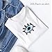 Iron on Embroidery Patch, 26pcs Motif Applique Decoration DIY Sew on Patch for Jeans, T-shirt, Clothes, Hat, Bag and More