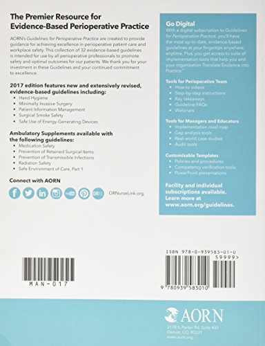 Guidelines for Perioperative Practice 2017