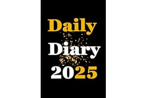 Daily Diary 2025 One Page Per Day: From January 2025 To December 2025/ 366 Days Fully Lined with months tab