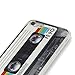 iPhone 8 Hard case/iPhone 7 Hard Case TPU Bumper Anti-Scratch Heavy Duty Back Cover for iPhone 7 4.7 Inch (White Cassette Fe90)