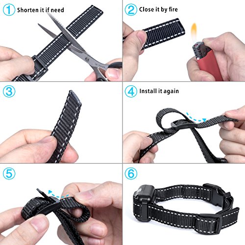 Shock Collar For Dogs, iSPECLE 2018 Upgraded Waterproof Dog Training