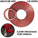 LLPT Double Sided Tape Acrylic Waterproof Permanent Strong Mounting Tape 0.24 Inch x 108 Ft Total for Nail Box Home Deco and DIY Clear (AC0240)