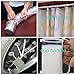 HAODE FASHION 120 Pack Long Cable Ties 14 Inch, Industrial Durable Zip Ties White Clear Color, Heavy Duty Cable Management Wire Straps (65 LBS, White, 120 pcs)