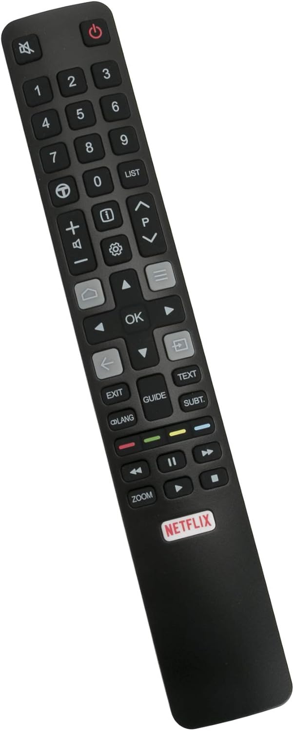 ALLIMITY ARC802N RC802N Replacement Remote Control for TCL Thomson 4K UHD TV 55EP660 55EP680 60EP660 65DC760 U49P6046 U49S7096 65DC766 65EP640 65EP660 65EC. 780 6 5EP680 75EP660 U43P6046 U49C7006