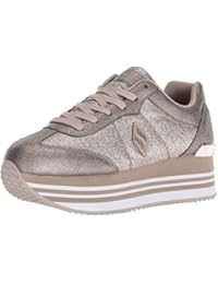 Women's Highrise-Glitter T Toe Sneaker