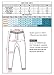 ITALY MORN Men's Chino Jogger Sweatpants Casual Pants S Black