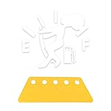 Augeny Funny Car Fuel Tank Sticker, EF Logo
