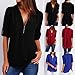 Women Tops, Gillberry Women Solid Casual Chiffon Tops T-Shirt Loose Top Long Sleeve Blouse