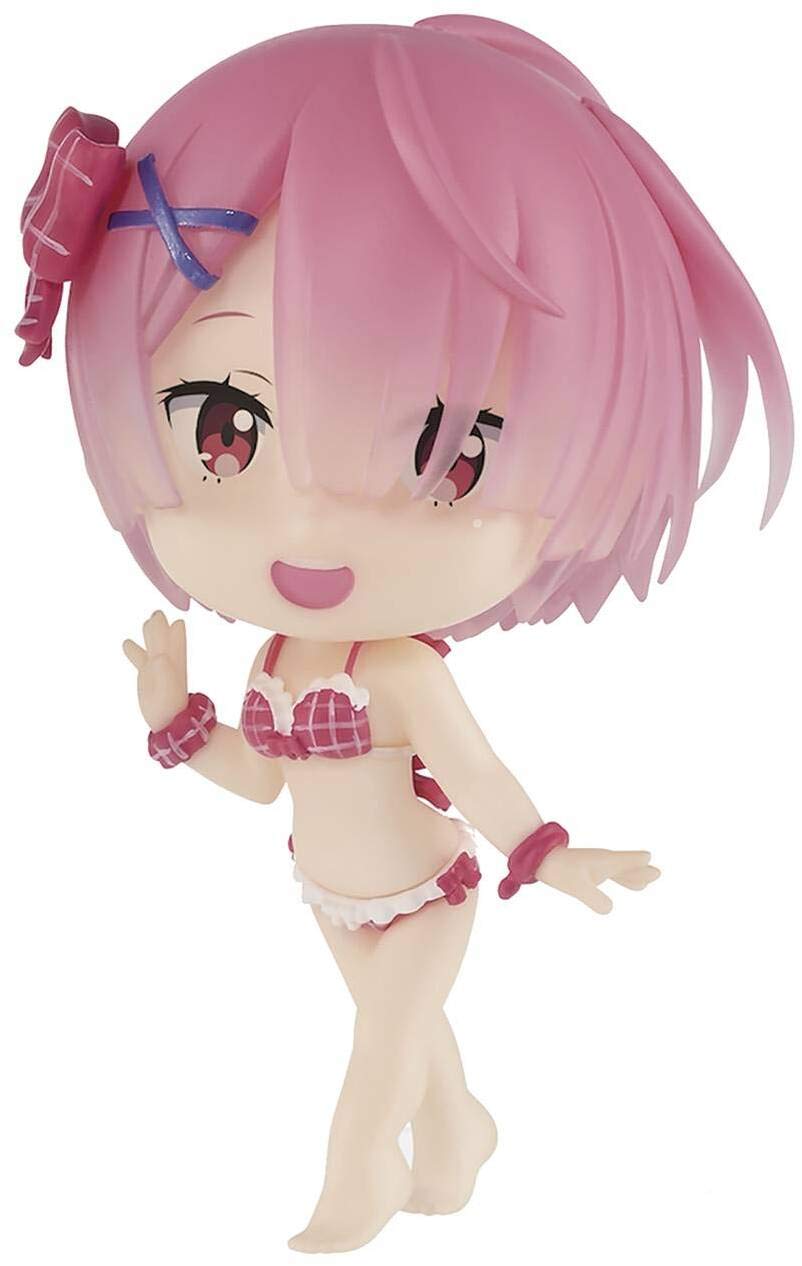Banpresto - Figurines Re Zero - RAM Chibikyun Vol 2 6 cm - 4983164165968