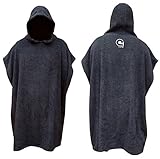 KIDS Swimming Robe Surf Beach Poncho in 100% COTTON Hooded Towel w adjustable sleeves [CHOOSE COLOR]