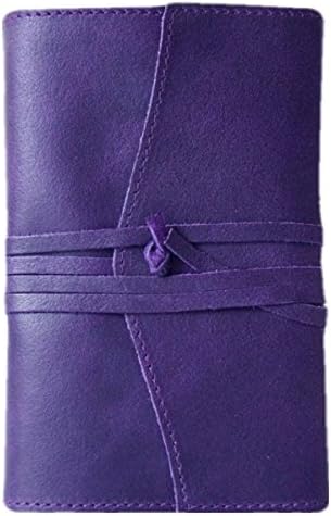 Aubergine Purple Amalfi Small Lined Refillable Journal by Coles Pen Company