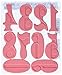 Stampers Anonymous Tim Holtz Cling Rubber Stamp Set, 7 by 8.5-Inch, Numeric
