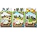 Minecraft Papercraft Overworld Collection -- 3 Sets, Over 90 Pieces Total (Includes: Animal Mobs, Hostile Mobs, Utility Pack) Crafts, Party Supplies